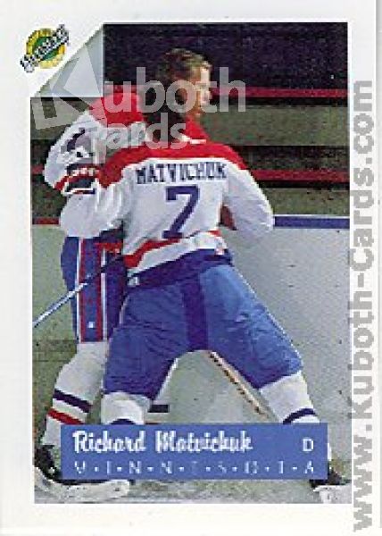 NHL 1991 Ultimate Draft - No 7 - Richard Matvichuk