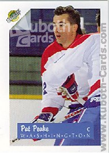 NHL 1991 Ultimate Draft - No 12 - Pat Peake