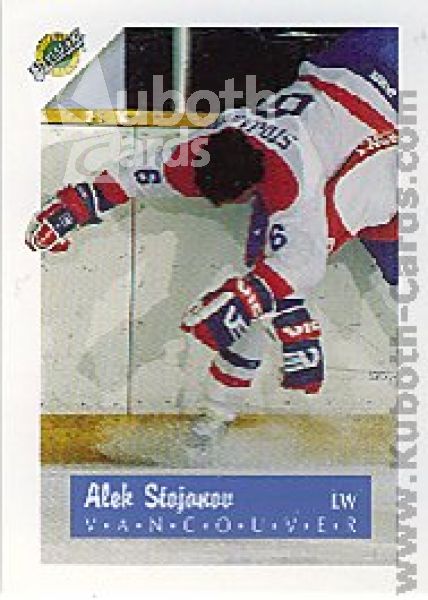 NHL 1991 Ultimate Draft - No 6 - Alek Stojanov