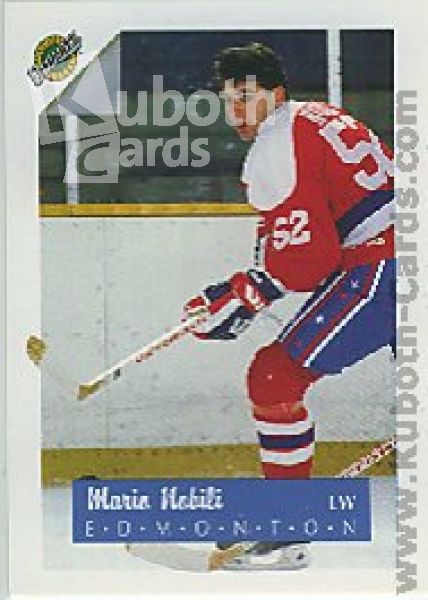 NHL 1991 Ultimate Draft - No. 51 - Mario Nobili