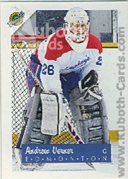 NHL 1991 Ultimate Draft - No. 26 - Andrew Verner