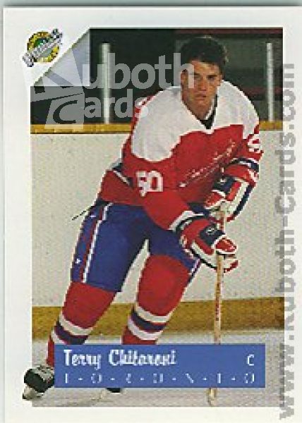 NHL 1991 Ultimate Draft - No. 49 - Terry Chitaroni