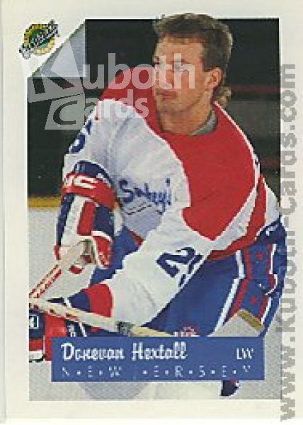 NHL 1991 Ultimate Draft - No. 25 - Donevan Hextall