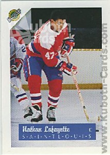 NHL 1991 Ultimate Draft - No 46 - Nathan Lafayette