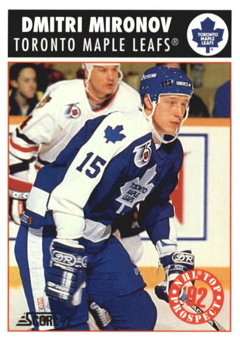 NHL 1992 / 93 Score - No 468 - Dmitri Mironov