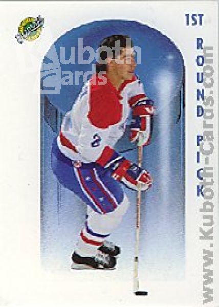 NHL 1991 Ultimate Draft - No 58 - Pat Falloon