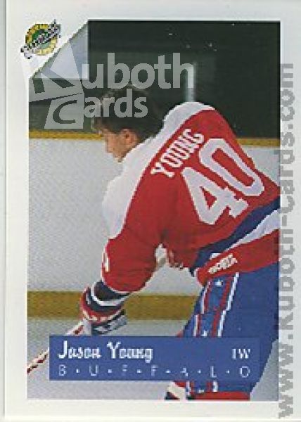 NHL 1991 Ultimate Draft - No. 40 - Jason Young