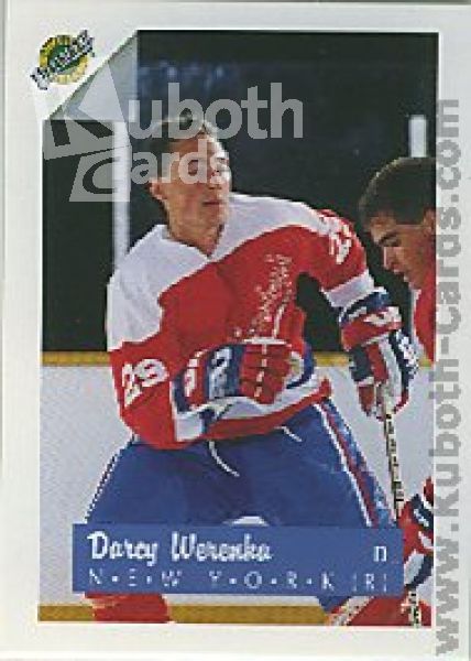 NHL 1991 Ultimate Draft - No 29 - Darcy Werenka