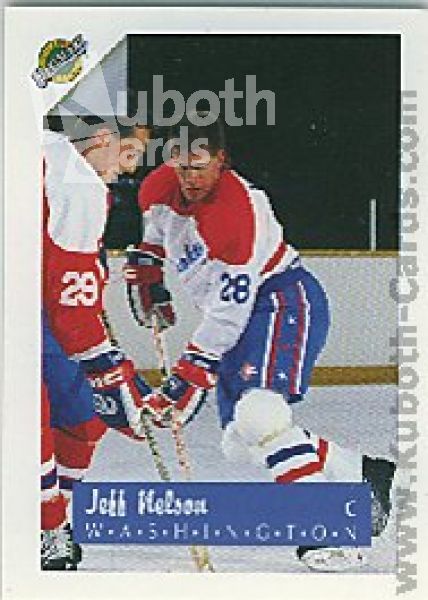 NHL 1991 Ultimate Draft - No 28 - Jeff Nelson