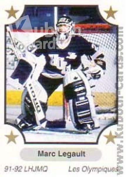 NHL 1991-92 7th Inning Sketch QMJHL - No 211 - Marc Legault