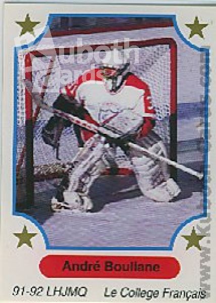 NHL 1991-92 7th Inning Sketch QMJHL - No 149 - André Bouliane