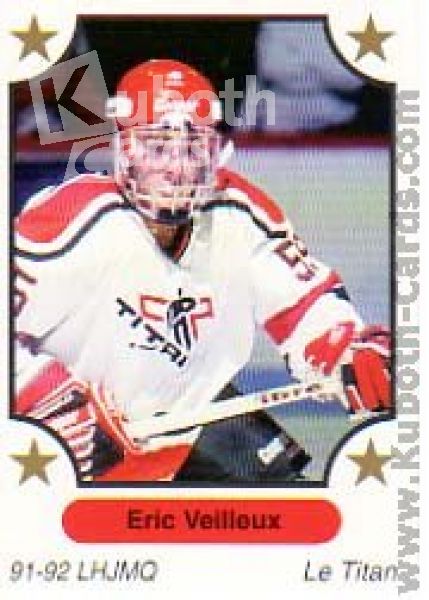 NHL 1991-92 7th Inning Sketch QMJHL - No 245 - Eric Veilleux