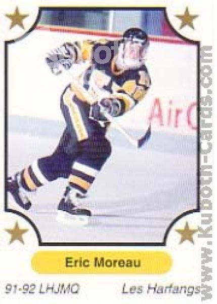 NHL 1991-92 7th Inning Sketch QMJHL - No 191 - Eric Moreau