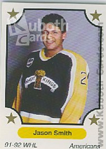 NHL 1991-92 7th Inning Sketch WHL - No 309 - Jason Smith