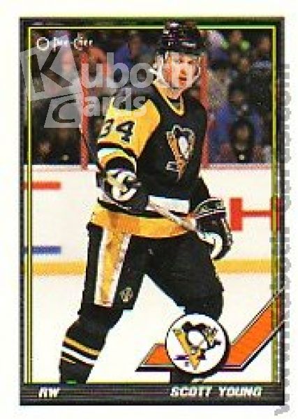 NHL 1991-92 O-Pee-Chee - No 235 - Scott Young