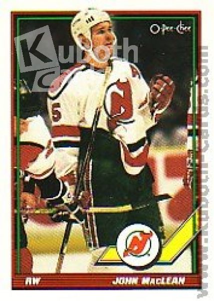 NHL 1991-92 O-Pee-Chee - No 239 - John MacLean