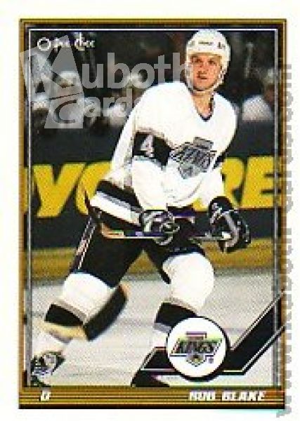 NHL 1991-92 O-Pee-Chee - No 112 - Rob Blake