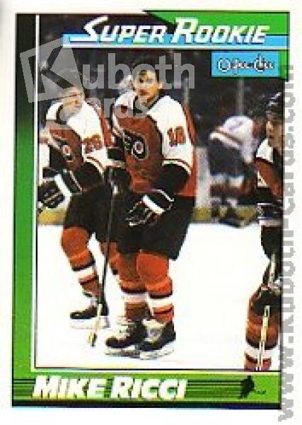 NHL 1991-92 O-Pee-Chee - No 13 - Mike Ricci