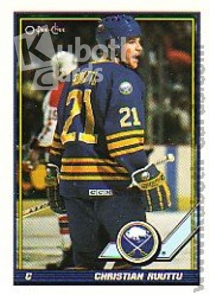 NHL 1991-92 O-Pee-Chee - No 115 - Christian Ruuttu