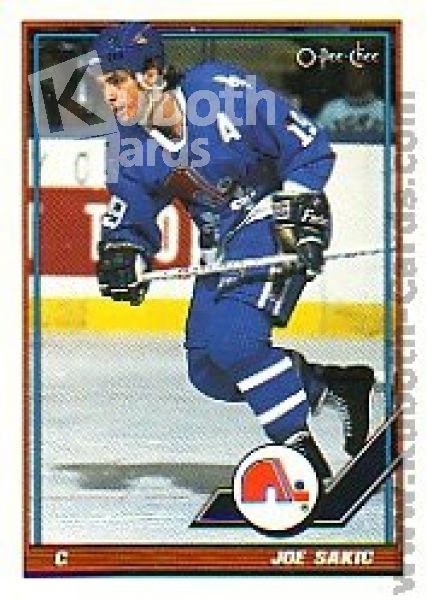 NHL 1991-92 O-Pee-Chee - No 16 - Joe Sakic