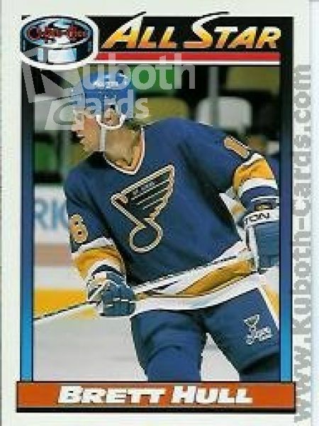 NHL 1991-92 O-Pee-Chee - No 259 - Brett Hull