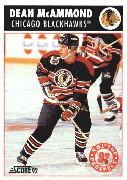 NHL 1992 / 93 Score - No 469 - Dean McAmmond