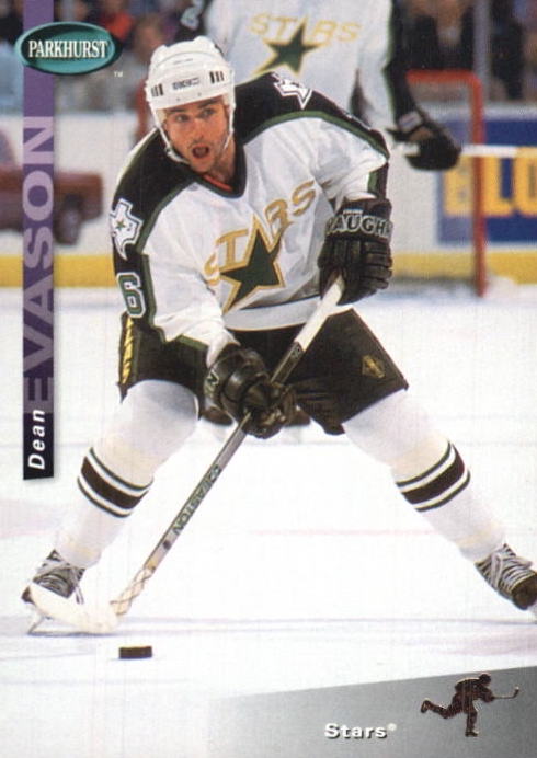 NHL 1994 / 95 Parkhurst SE - No SE46 - Dean Evason