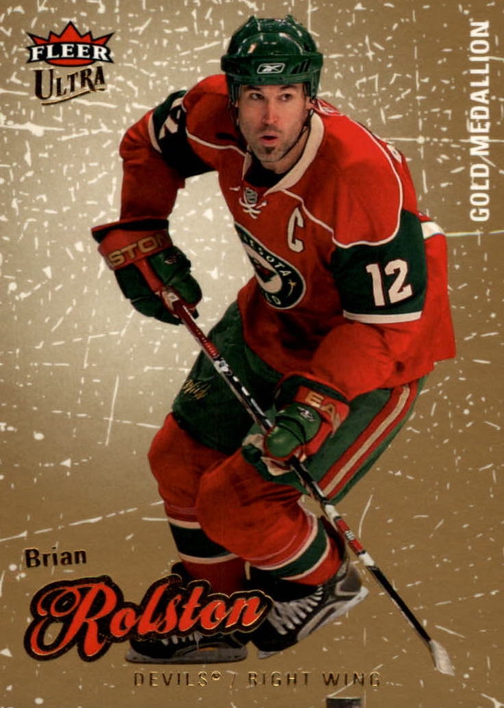 NHL 2008-09 Ultra Gold Medallion - No 46 - Brian Rolston