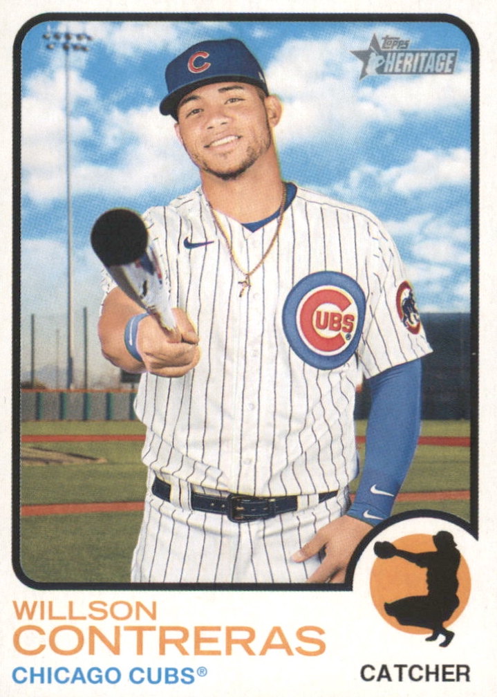 MLB 2022 Topps Heritage - No 46 - Willson Contreras