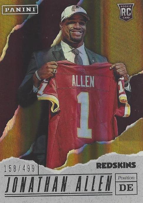 NFL 2017 Panini Father's Day - No 56 - Jonathan Allen