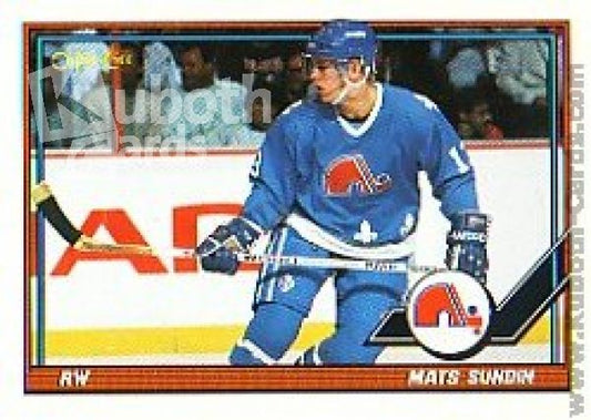 NHL 1991-92 O-Pee-Chee - No 219 - Mats Sundin