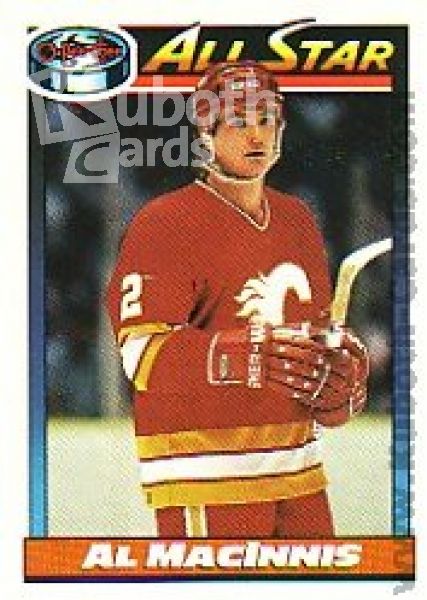 NHL 1991-92 O-Pee-Chee - No 262 - Al MacInnis