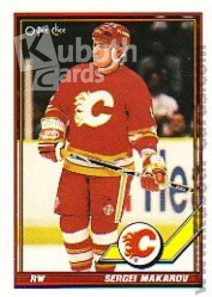 NHL 1991-92 O-Pee-Chee - No 482 - Sergei Makarov