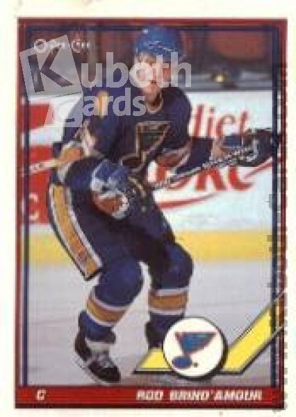 NHL 1991-92 O-Pee-Chee - No 490 - Rod Brind'Amour