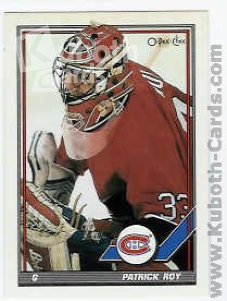 NHL 1991-92 O-Pee-Chee - No 413 - Patrick Roy