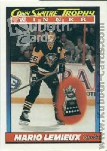 NHL 1991-92 O-Pee-Chee - No 523 - Mario Lemieux