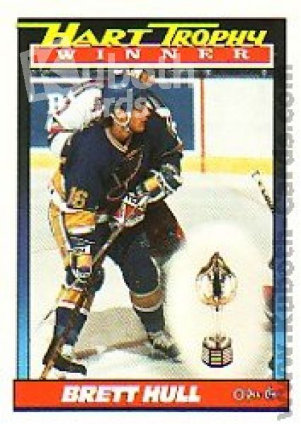 NHL 1991-92 O-Pee-Chee - No 516 - Brett Hull