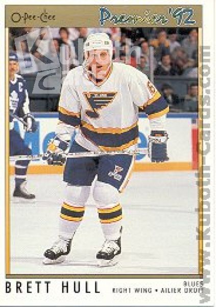 NHL 1991-92 OPC Premier - No 49 - Brett Hull