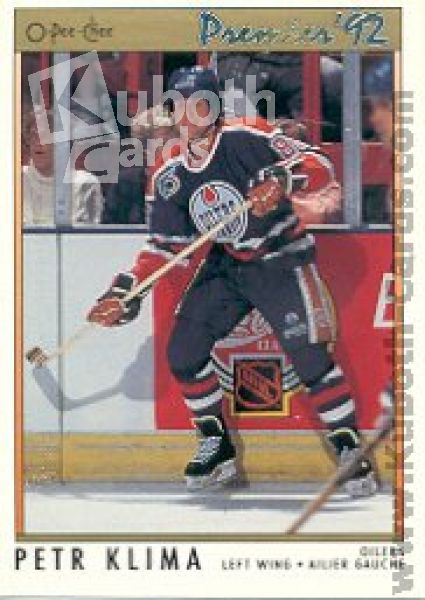 NHL 1991-92 OPC Premier - No 61 - Petr Klima