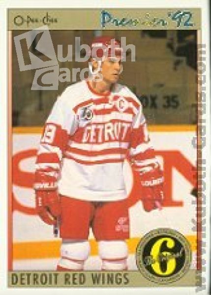 NHL 1991-92 OPC Premier - No 142 - Steve Yzerman