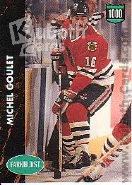 NHL 1991-92 Parkhurst - No 215 - Michel Goulet