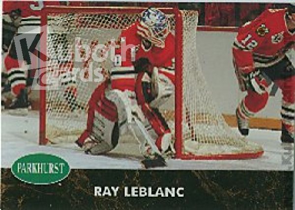 NHL 1991-92 Parkhurst - No. 255 - Roy LeBlanc