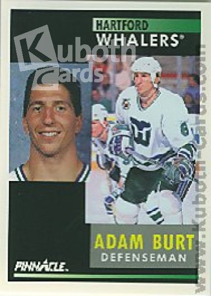 NHL 1991-92 Pinnacle - No. 77 - Adam Burt