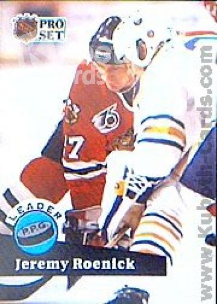 NHL 1991-92 ProSet - No 605 - Jeremy Roenick