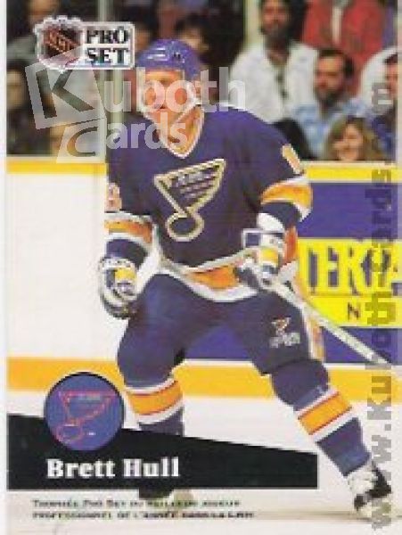 NHL 1991-92 ProSet - No. 326 - Brett Hull