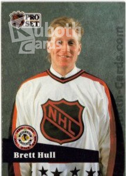 NHL 1991-92 ProSet - No 290 - Brett Hull