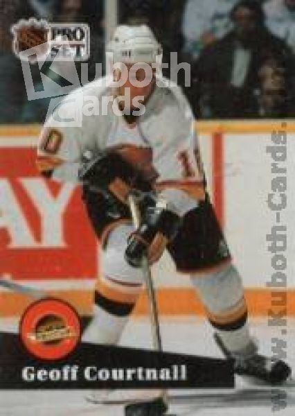 NHL 1991-92 ProSet - No 245 - Geoff Courtnall