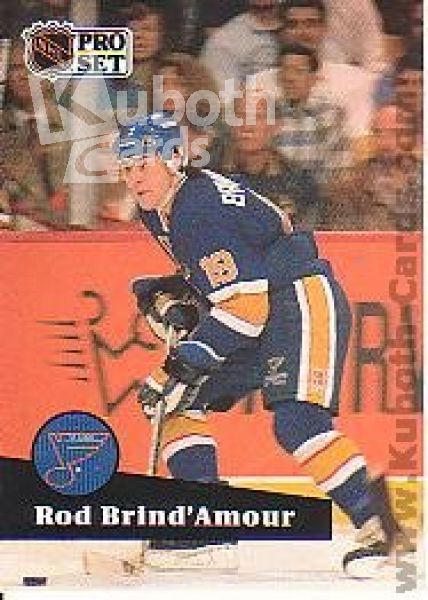 NHL 1991-92 ProSet - No 211 - Rod Brind'Amour