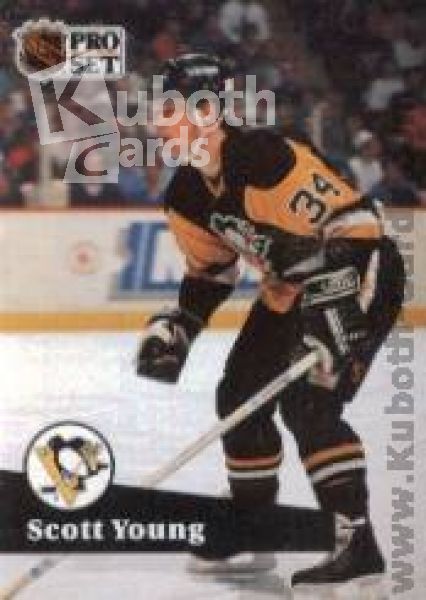 NHL 1991-92 ProSet - No 195 - Scott Young