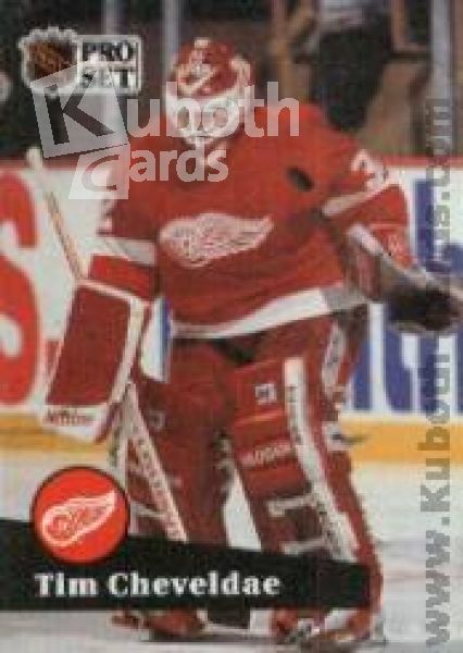 NHL 1991-92 ProSet - No 57 - Tim Cheveldae